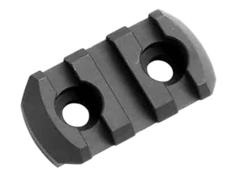 Kinetic Development Group TAP5-101 M-LOK 3 Slot Picatinny Rail Black Aluminum Alloy