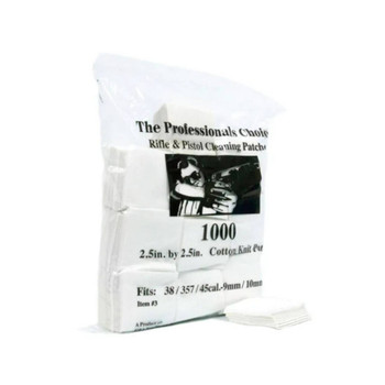 CTTN KNIT SQ 38/357/9MM 25X25 1000PK UPC: 184235000032