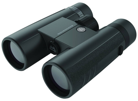 Sig Sauer ElectroOptics SOBM10421 Buckmasters  10x 42mm BaK4 Roof Prism Black Aluminum Features Tripod Adaptable UPC: 798681664498