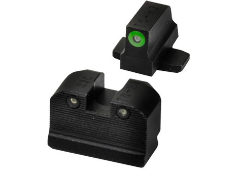 Sig Sauer Electro-Optics SOX10009 X-Ray3 Day/Night Sight Set Suppressor Height Green Tritium Fits Sig, Dovetail Mount