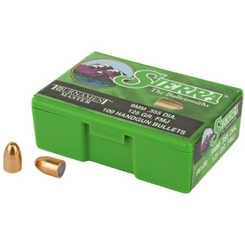 SIERRA TOURNAMENT MSTR 9MM 125GR FMJ UPC: 092763081204