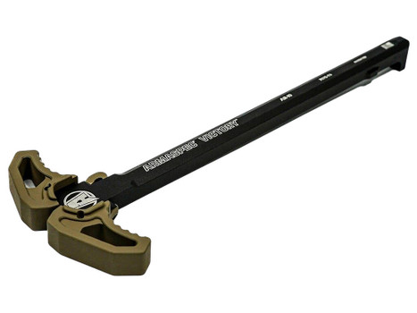 Armaspec ARM162-FDE Victory Charging Handle Flat Dark Earth Aluminum Ambidextrous Hand
