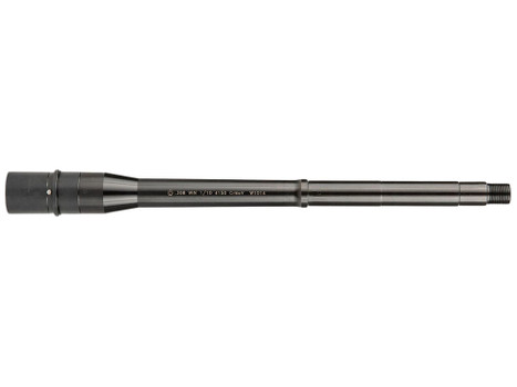 Ballistic Advantage BABL308008M Modern Series Carbine Government 308 Win 12.50" Threaded Black QPQ Chrome Moly Vanadium, Fits AR-10