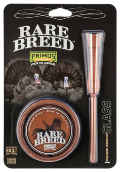 Primos PS2903 Rare Breed  Friction Call Attracts Turkeys Natural GlassWood UPC: 010135029036