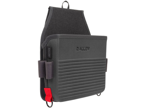 Allen 8324 Competitor Shell Bag Gray EVA Capacity 50rd Waist Mount 2" Belt