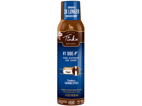 Tinks W5501 #1 Doe-P Non-Estrous Fogger Deer Attractant Doe Urine Scent 5 oz Aerosol