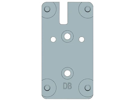 Beretta USA EUS03050 90/92 Silver, Fits Beretta 90/92 RDO Burris FastFire/Vortex Venom/Docter Pattern Footprint Mount