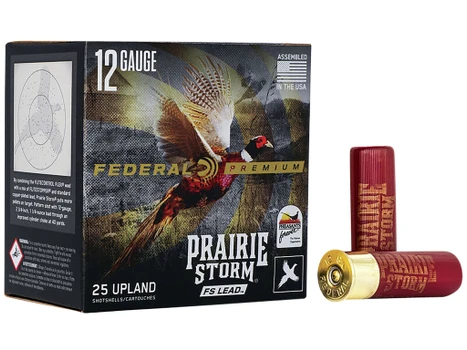 Federal PFX129FS6 Premium Prairie Storm FS 12Gauge 3" 1 5/8oz 6Shot 25 Per Box/10 Case