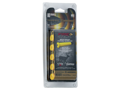 Federal PMZFS80T8 Premium Fire Stick Muzzleloader 50Cal 80gr 10 Per Box/10 Case *For Traditions Nitro Only