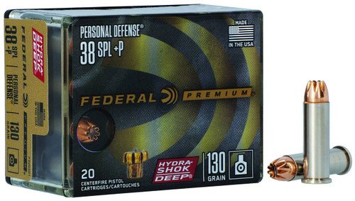 FED HS DP 38SPL+P 130GR 20/200 UPC: 604544672794