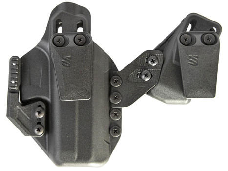 Blackhawk 416163BK Stache IWB Size 63 Black Polymer Belt Clip Fits S&W Shield 9/40 Ambidextrous