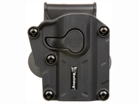 Bulldog MX001SC Max Multi Fit OWB Black Polymer Paddle Fits Sig P250/P320 Fits S&W M&P 9/40/45 Sub-Compact Right Hand