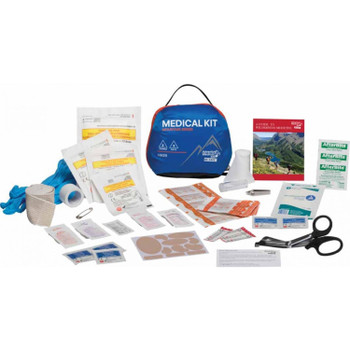 Adventure Medical Kits 01001001 Mountain Hiker Medical Kit Treats InjuriesIllnesses Water Resistant Blue UPC: 707708010019