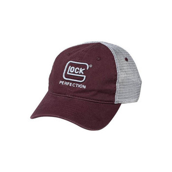 GLOCK MESH HAT SNAPBACK MAROON UPC: 764503045554