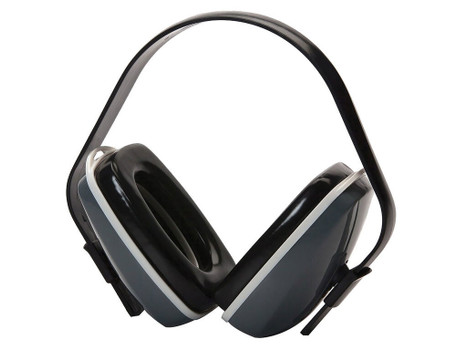 Pyramex PM2010 Ear Muff Foam 22 dB Over the Head Gray/Black Adult 1 Pair