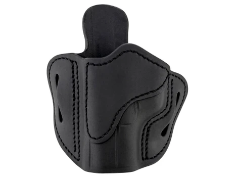1791 Gunleather ORBH21SBLL BH2.1 Optic Ready OWB Size 2.1 Stealth Black Leather Belt Slide Compatible w/Glock 17/S&W M&P Shield/Springfield XD Left Hand
