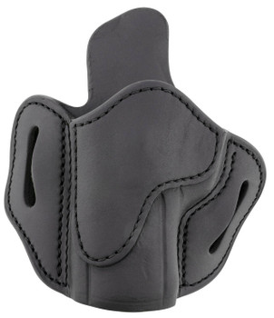 1791 Gunleather ORBH24SSBLL BH2.4S Optic Ready OWB Size 2.4S Stealth Black Leather Belt Slide Fits FN 509HK VP9SK Left Hand UPC: 816161020739