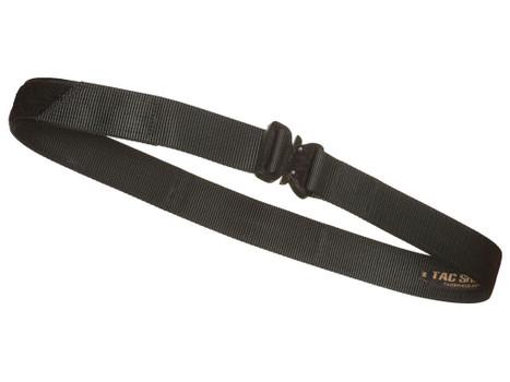 Tacshield T30SMBK Tactical Gun Belt Black Webbing 30-34" 1.50" Wide Buckle Closure