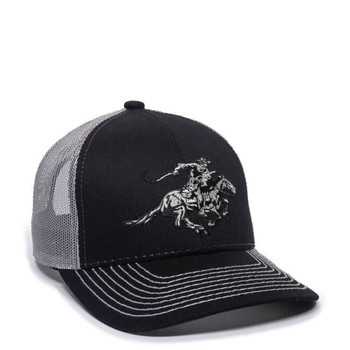 Outdoor Cap WIN46B Winchester Cap Cotton Twill BlackLight Gray Structured OSFA UPC: 885792698068