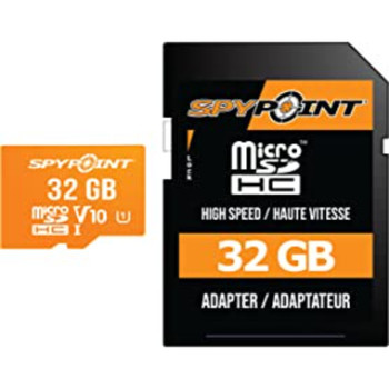Spypoint 05889 Micro SD Memory Card Micro SD 32GB UPC: 887157021375