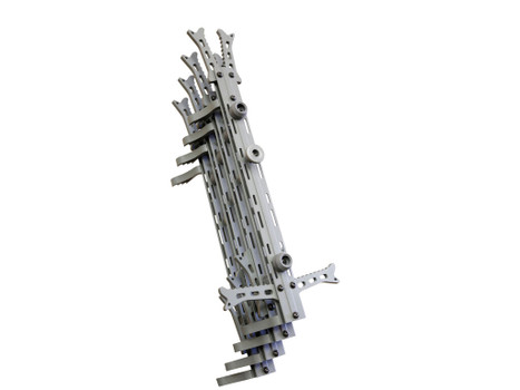 Hawk HWKACS4PK Helium Climbing Sticks Gray Aluminum 10" W x 20" L 4 Pack