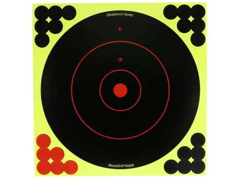 Birchwood Casey TDSNC1225PK Target Dispenser Adhesive Paper 12" Bullseye Includes Pasters 25 Per Pack