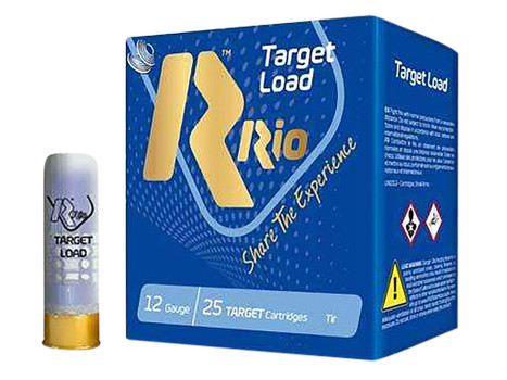 Rio Ammunition TG369 Target Load High Velocity 12Gauge 2.75" 1 1/4oz 9Shot 25 Per Box/10 Case
