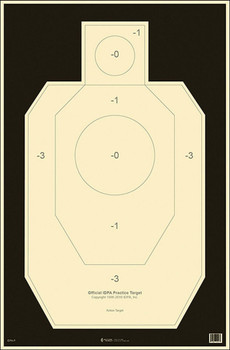 ACTION TGT IDPA PAPER 100PK UPC: 816506026679