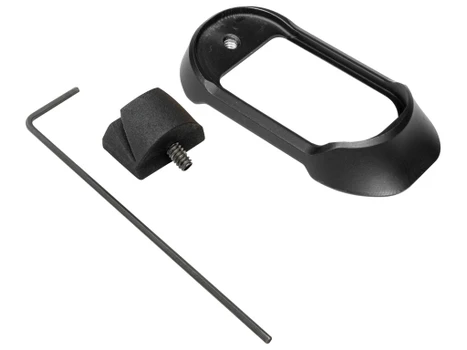 Shield Arms G43X48MAGWELLPRMBLK Premium Magwell Compatible w/Glock 43X/48, Black Anodized Aluminum