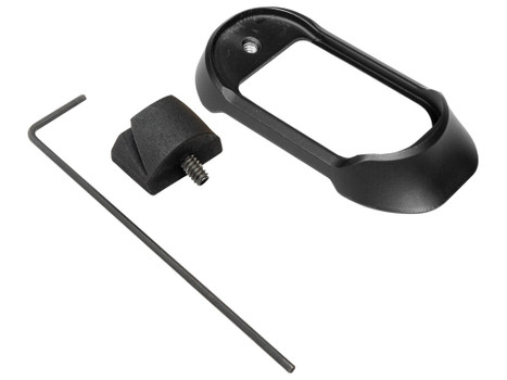 Shield Arms G43X48MAGWELLPRMBLK Premium Magwell Compatible w/Glock 43X/48, Black Anodized Aluminum