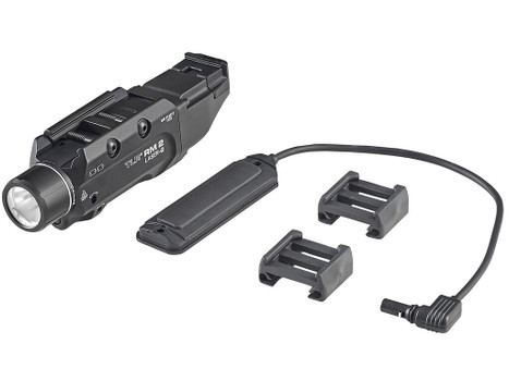 Streamlight 69453 TLR-2 RM w/Laser Black Aluminum, 1000 Lumens White LED Bulb/Green Laser, 297 Meters Beam, Picatinny Rail Mount