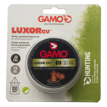 GAMO LUXOR CU SHRP PYRMID HNTING 22 UPC: 793676060361