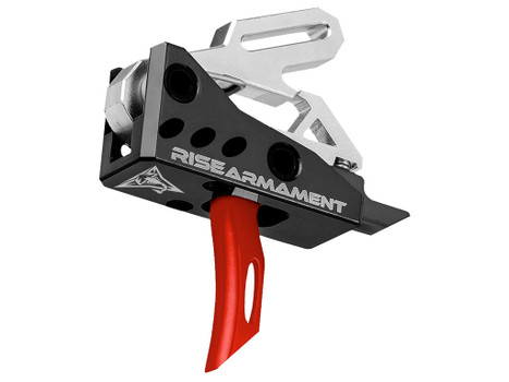Rise Armament RA535REDARP RA-535 Advanced Performance Black/Red Single-Stage Fits AR-Platform