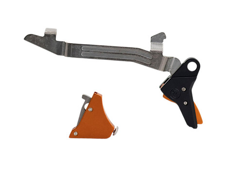 Timney Triggers ALPHAGLOCK5ORANGE Alpha Competition 9mm/40 S&W Orange Fits Glock Gen5