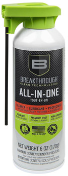 Breakthrough Clean BTACLP6OZ AllInOne Gun Care Aerosol 6 oz UPC: 026509074748
