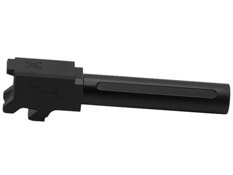 True Precision Inc TPP10CBXBL CZ 9mm Luger 4" Fluted Black Nitride Stainless Steel, Fits CZ P10C