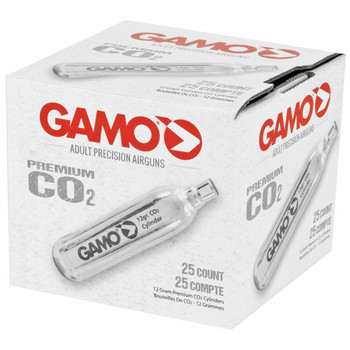 GAMO CO2 CARTRIDGE 25/PK UPC: 793676016368