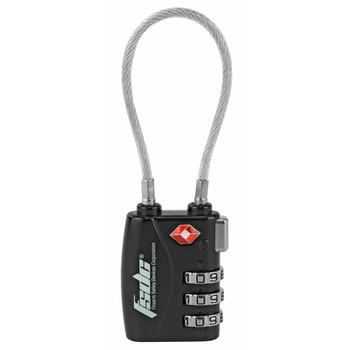 FSDC 3-DIAL TSA COMBO CABLE LOCK UPC: 852587002522