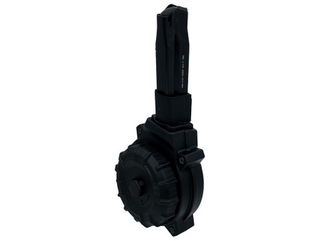 ProMag DRMA100 50rds Drum 9mm Fits Ruger Max-9 Black Polymer