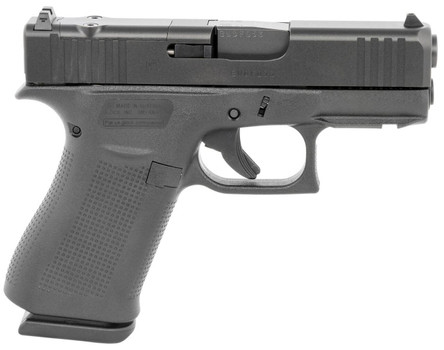 Glock G43X, 9mm Caliber, Striker Fired Semi-Automatic Action, Pistol