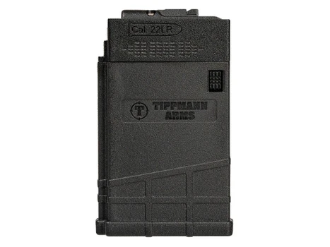 Tippmann Arms A201065 M4-22 10rd Low Profile 22 LR, Black Steel