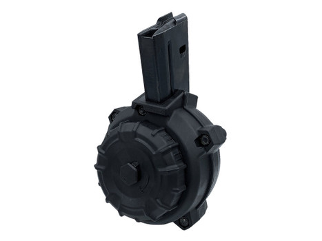ProMag DRMA108 50rd Drum 6.8 SPC Fits AR-15 Black DuPont Zytel Polymer