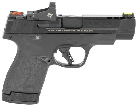 S&W PC SHIELD 9MM 4" 13R BK RD DOT UPC: 022188886511