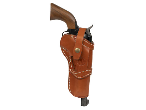 1791 Gunleather SARVH55CBRA RVH5.5 5.5 OWB Size 5.5 Classic Brown Leather Belt Loop Fits Ruger Wrangler Fits Colt SSA Ambidextrous