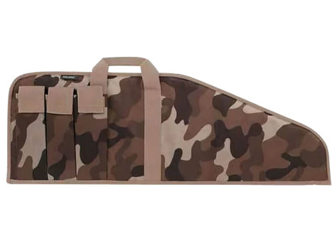 Bulldog BD49938TBC Pit Bull 38" Throwback Camo Floatable Water Resistant Nylon, Tricot Lining, 3 Velcro Exterior Magazine Pouches, Soft Padding