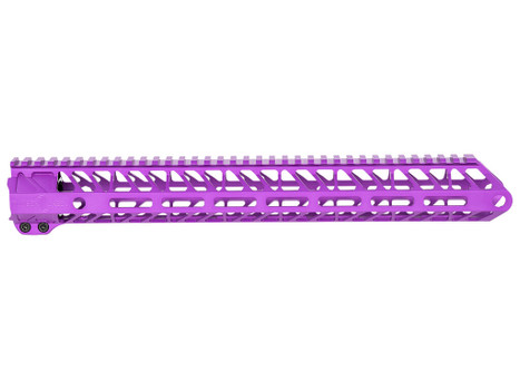 Timber Creek Outdoors ME15HGPPA Enforcer 15 Inch Hand Guard M-LOK Purple Anodized