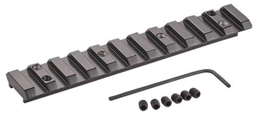 Henry HLPA001 Picatinny Adapter  Gloss Black 0 MOA UPC: 619835601629