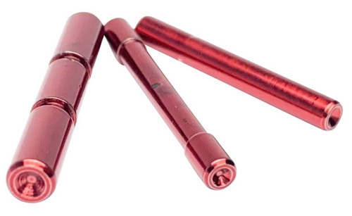 Cross Armory CRGPSRD 3 Pin Set Dimpled Compatible wGlock Gen13 Red Steel UPC: 037182204537