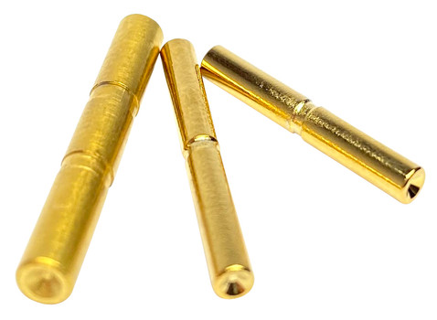 Cross Armory CRG5PSGD 3 Pin Set Dimpled Compatible wGlock 17192634 Gen5 Gold Steel UPC: 736952232403