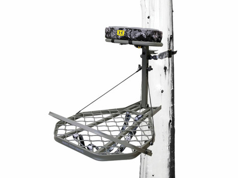 Hawk HWKHF2025 Helium Pro Hang-On Gray Powder-Coating Aluminum 24" W x 30" D